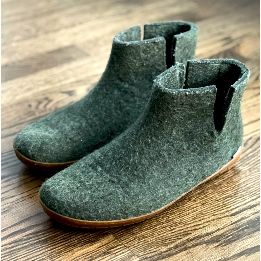 Forest Green Glerups Boots